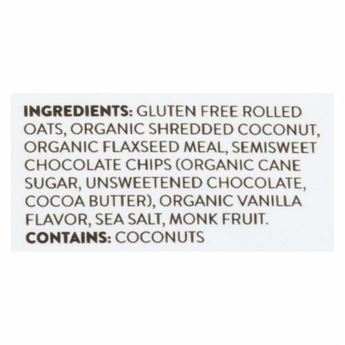Creation Nation - Oat Yes! Chocolate Chip Vegan Energy Bite Mix - Case of 6 - 10.4 oz. Perspective: back