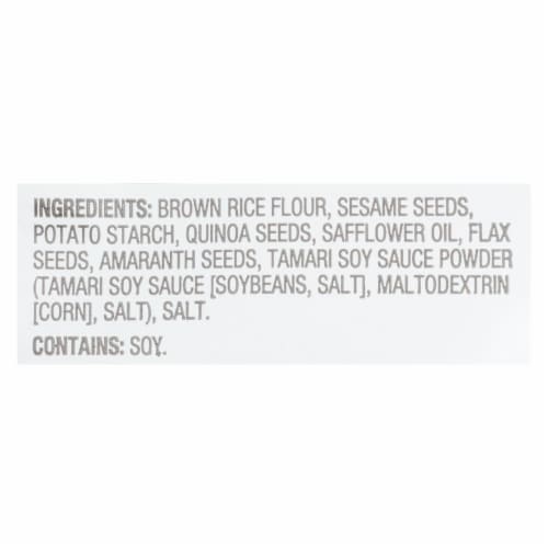 Crunchmaster - Multiseed Crckr Original - Case of 12 - 4 oz. Perspective: back