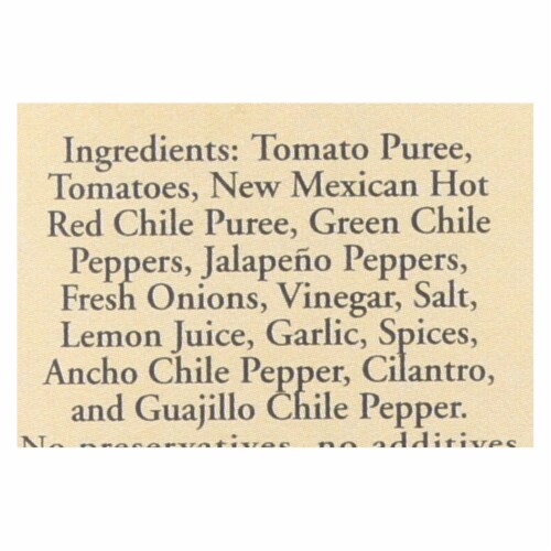 Desert Pepper Trading - Hot Diablo Salsa - Case of 6 - 16 oz. Perspective: back