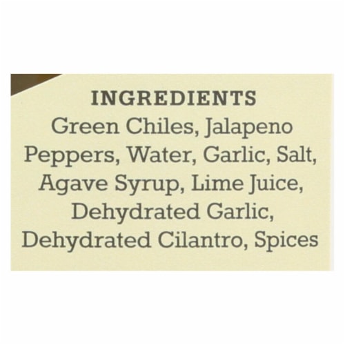 Desert Pepper Trading - Salsa - Cantina - Med - Green - Case of 6 - 16 oz. Perspective: back