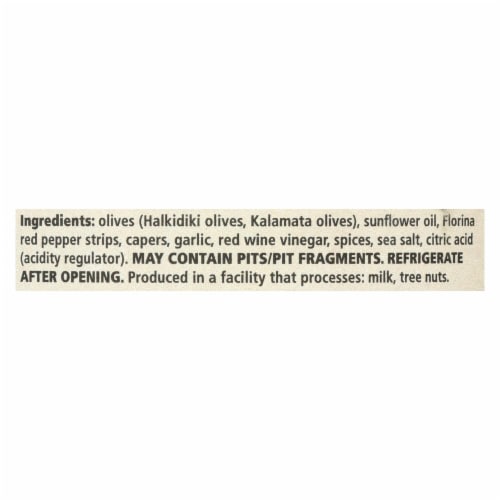 Divina - Olive Bruschetta - Case of 6 - 8.1 oz. Perspective: back