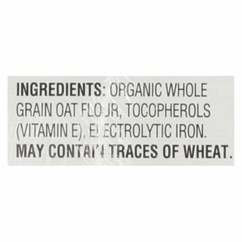 Earth's Best Organic Whole Grain Oatmeal Infant Cereal - Case of 12 - 8 oz. Perspective: back