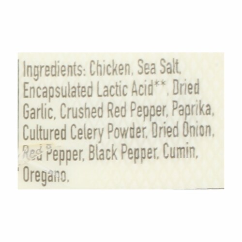 Epic - Bar Chicken Sriracha - Case of 12-1.3 oz. Perspective: back