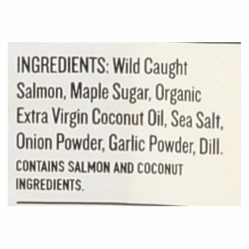 Epic - Salmon Strip - Smoked Maple Salmon Fillet - Case of 20 - .8 oz. Perspective: back