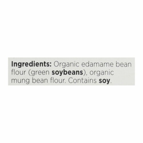 Explore Cuisine - Fettuccine Pasta - Edamame & Mung Bean - Case of 6 - 8 oz. Perspective: back