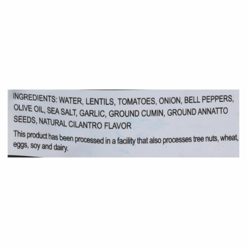 Fillo's Beans - Peruvian Lentils - Case of 6 - 10 oz. Perspective: back