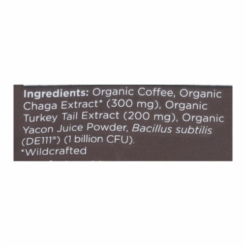 Four Sigmatic - Coffee Mushroom with Probiotic - Case of 8-12 oz. Perspective: back