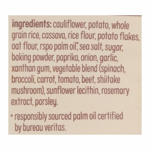 From the Ground Up Sea Salt Snacking Crackers - Case of 6 - 3.5 oz. Perspective: back