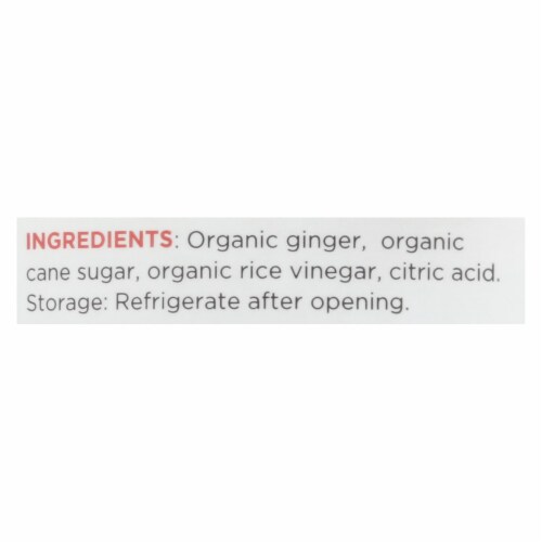 The Ginger People Organic Minced - Case of 12 - 6.7 oz. Perspective: back