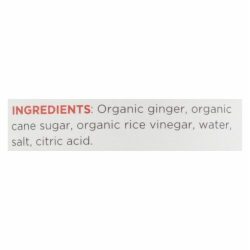 The Ginger People Organic Ginger - Grated - Case of 12 - 6.7 oz. Perspective: back