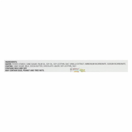 Glutino Chocolate Vanilla Cookies - Case of 12 - 4.6 oz. Perspective: back