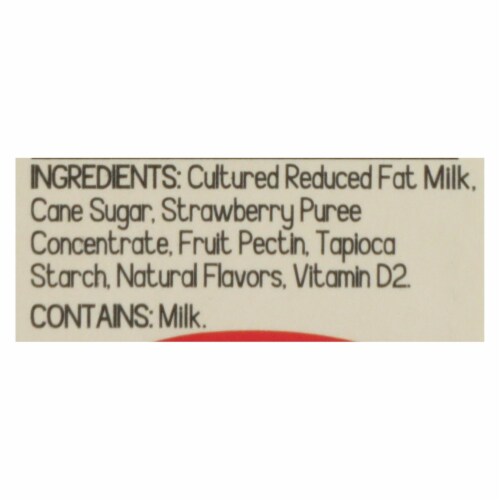 Gogo Squeez Low Fat Yogurt - Case of 12 - 4/3 oz. Perspective: back