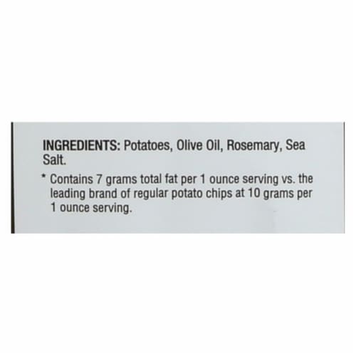 Good Health Lime Rosemary Olive Oil Potato Chips Perspective: back