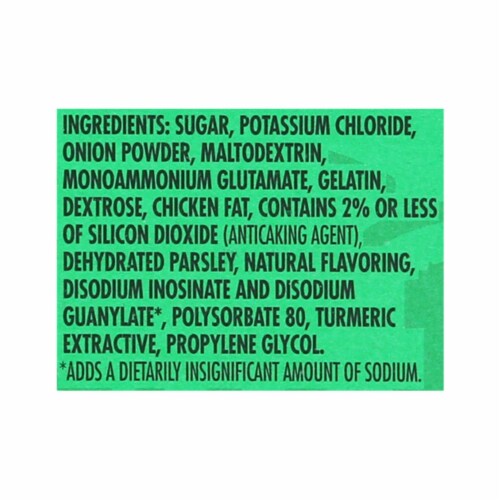 Herb-Ox Boullion - Chicken - Low Sodium - Case of 12 - 8 count Perspective: back