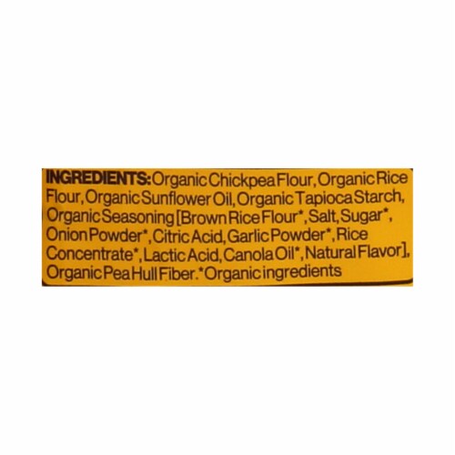 Hippeas Vegan White Cheddar Organic Chickpea Puffs Perspective: back