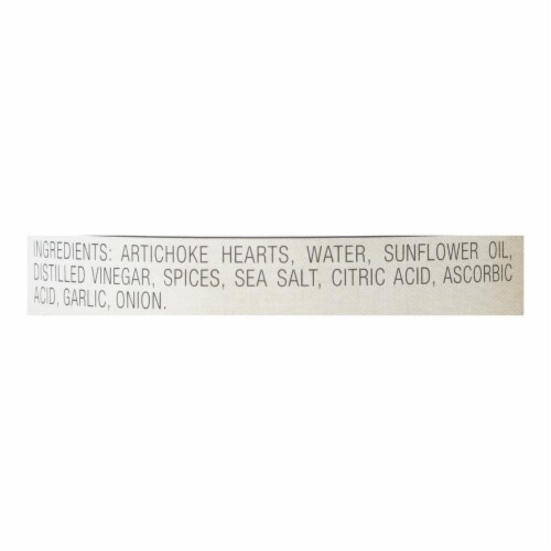 Jeff's Natural Artichoke Hearts - Marinated - Case of 6 - 14.5 oz. Perspective: back