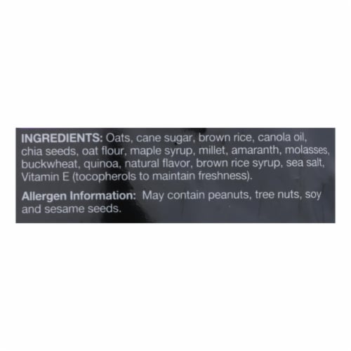 Kind Fruit and Nut Bars Clusters - Maple Walnut with Chia and Quinoa - 11 oz - Case of 6 Perspective: back