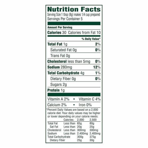 Knorr - Sauce Mix - Parma Rosa - 1.3 oz - Case of 12 Perspective: back