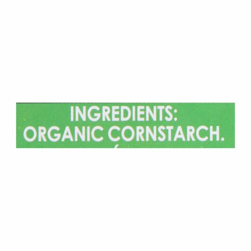 Let's Do Organics Cornstarch - Organic - 6 oz - Case of 6 Perspective: back