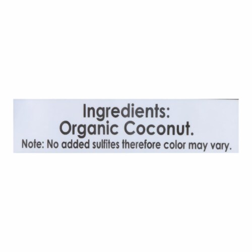 Let's Do Organics Organic Flour - Coconut - Case of 6 - 16 oz. Perspective: back