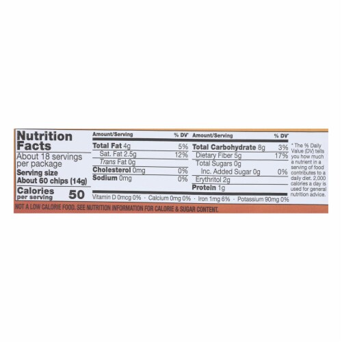Lily`s - Sweets Dark Chocolate - Case of 12 - 9 oz. Perspective: back