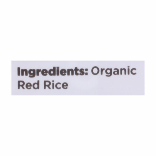Lotus Foods Heriloom Bhutan Red Rice - Case of 6 - 15 oz. Perspective: back
