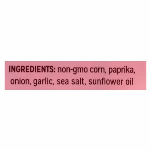 Love Corn Smoky Premium Crunchy Corn Snack - Case of 12 - 4 oz. Perspective: back