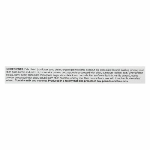 Love Good Fats - Bar Mint Chocolate Chip - Case of 12 - 1.38 oz. Perspective: back