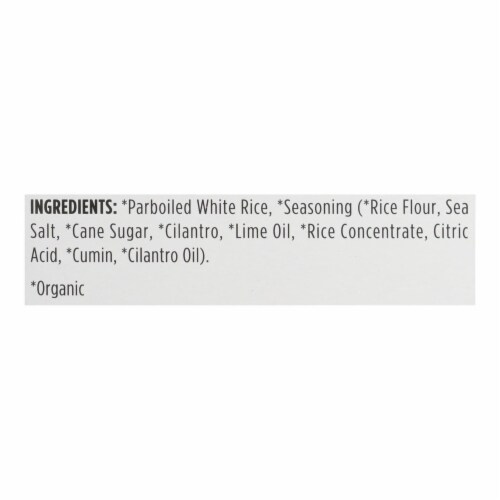 Lundberg Family Farms - Rice And Seasoning Mix - Cilantro Lime - Case Of 6 Perspective: back