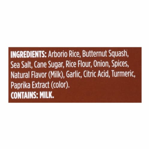 Lundberg Family Farms Butternut Squash Risotto - Case of 6 - 5.8 oz. Perspective: back