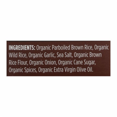 Lundberg Family Farms Organic Whole Grain Original Wild Rice - Case of 6 - 6 oz. Perspective: back