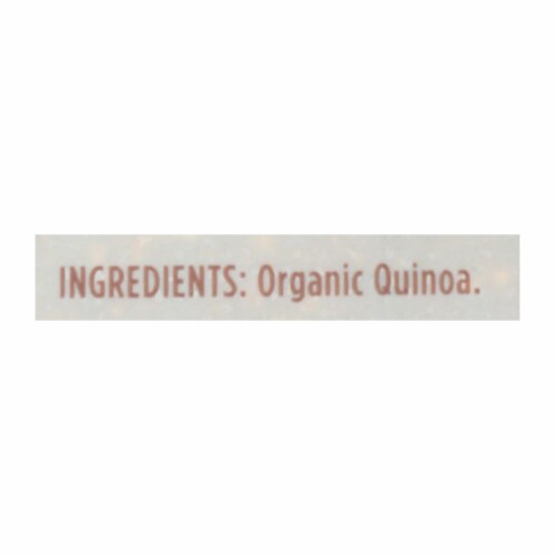Lundberg Family Farms Organic Quinoa - Tri-Color - Case of 6 - 1 lb. Perspective: back