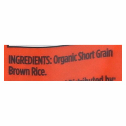 Lundberg Family Farms Organic Short Grain Brown Rice - Case of 6 - 2 lb. Perspective: back