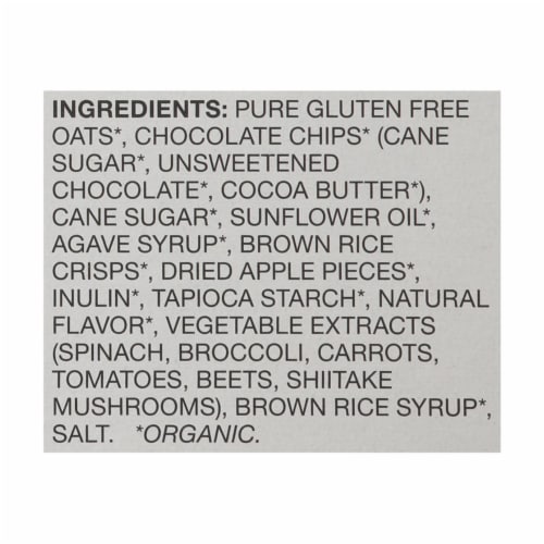 Made Good - Granola Mini Chocolate Chips - Case of 6-5/.85oz. Perspective: back