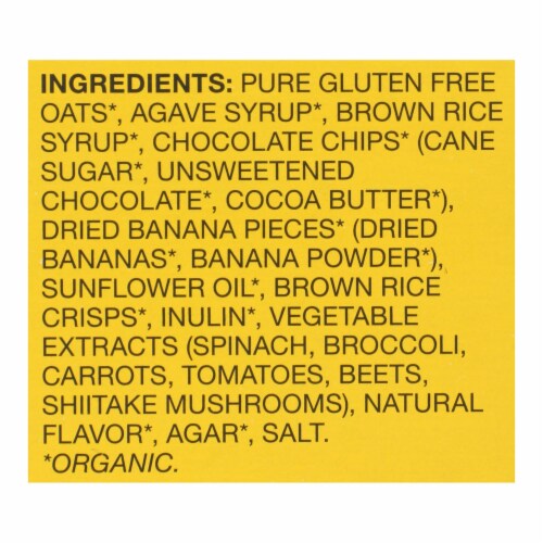 Made Good Granola Bar - Chocolate Banana - Case of 6 - 5 oz. Perspective: back