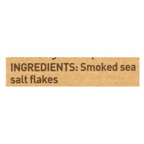 Maldon Flakes - Smoked Sea Salt - Case of 6 - 4.4 oz. Perspective: back