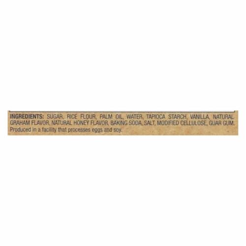 Midel Gluten Free Graham Style Pie Crust - Case of 12 - 7.1 oz. Perspective: back