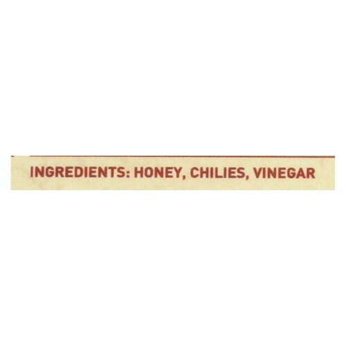 Mike's Hot Honey Infused With Chilies  - Case of 6 - 12 oz. Perspective: back