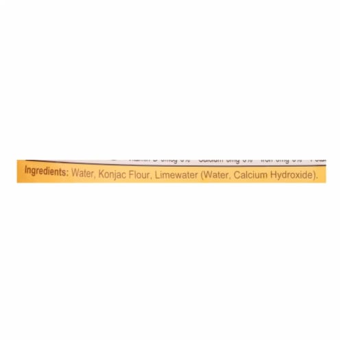 Miracle Noodle Pasta - Shirataki - Miracle Noodle - Angel Hair - 7 oz - case of 6 Perspective: back