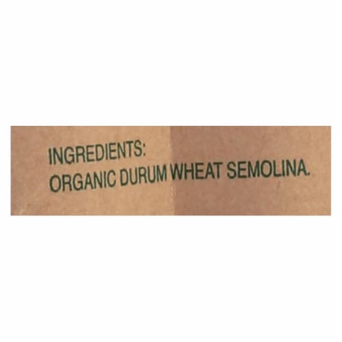 Montebello Organic Pasta - Capellini - Case of 12 - 1 lb. Perspective: back