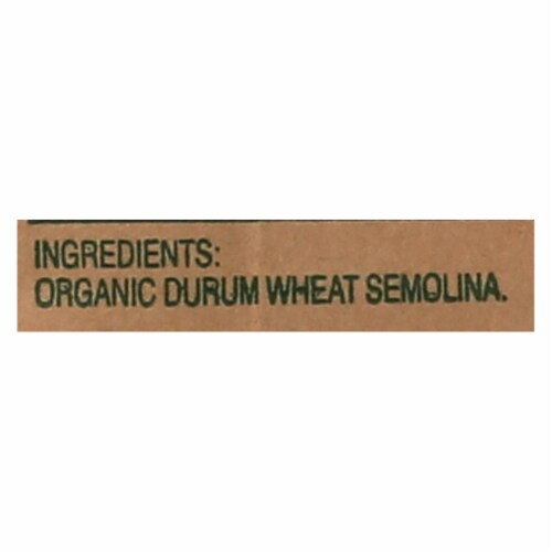 Montebello Organic Pasta - Farfalle - Case of 12 - 1 lb. Perspective: back