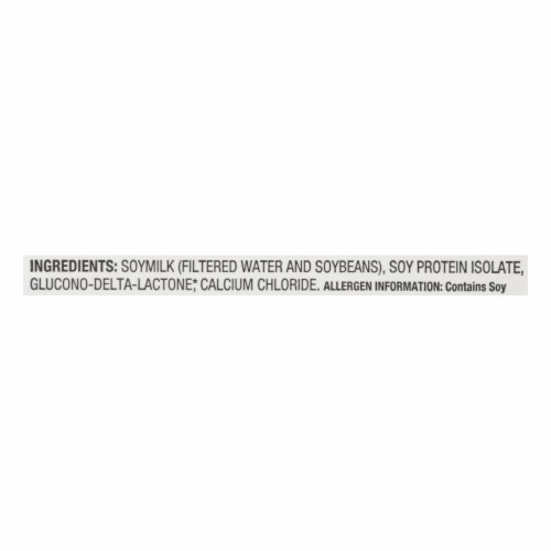 Mori-Nu Silken Tofu - Extra Firm - Case of 12 - 12.3 oz. Perspective: back