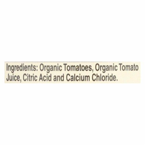 Muir Glen Diced Tomatoes - Tomato - Case of 12 - 14.5 oz. Perspective: back