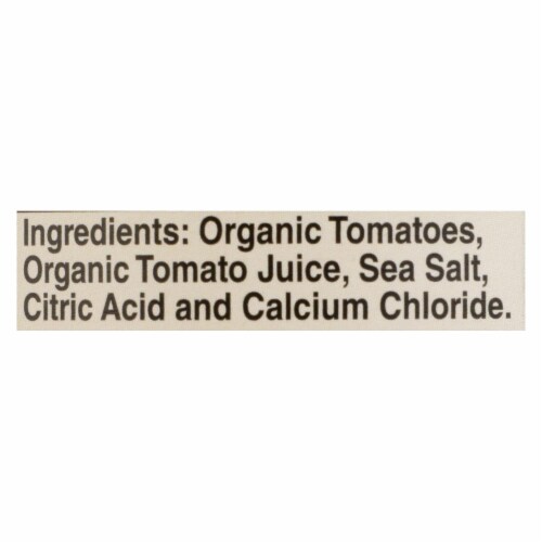 Muir Glen Diced Tomatoes - Tomato - Case of 12 - 14.5 oz. Perspective: back