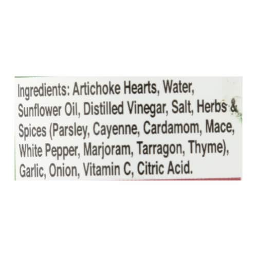 Native Forest Marinated Hearts - Artichoke - Case of 6 - 6 oz. Perspective: back