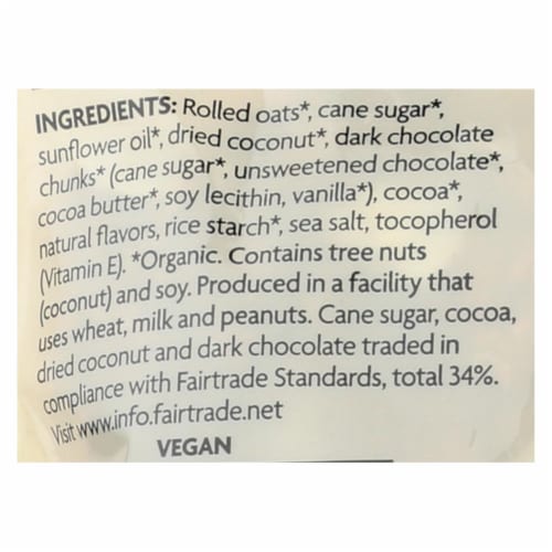 Nature's Path Love Crunch - Dark Chocolate Macaroon - Case of 6 - 11.5 oz. Perspective: back