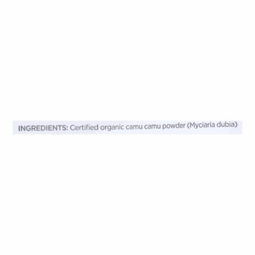 Navitas Naturals Camu Powder - Organic - Raw - 3 oz - case of 6 Perspective: back