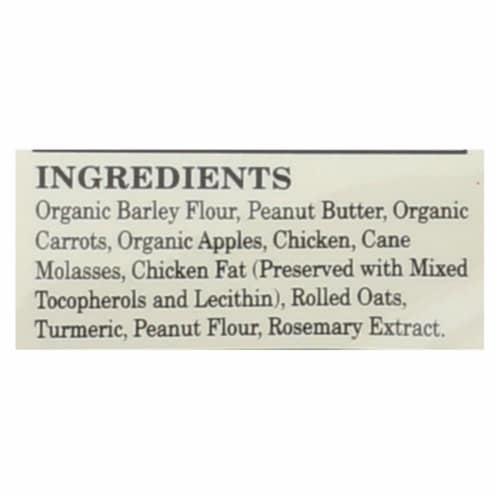 Newman's Own Organics Premium Butter Treats - Peanut - Case of 6 - 10 oz. Perspective: back
