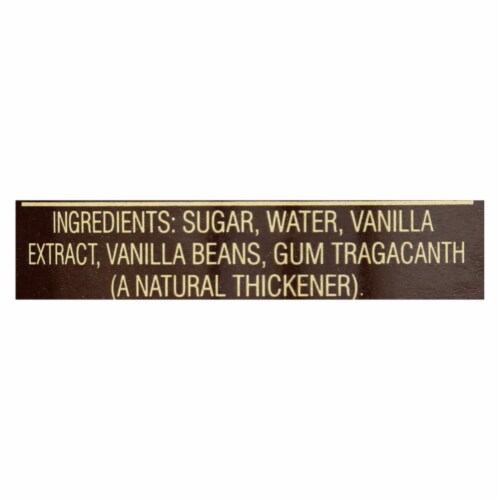 Nielsen - Massey Vanilla Bean Extract Pure Paste - Case of 6 - 4 Fl oz. Perspective: back