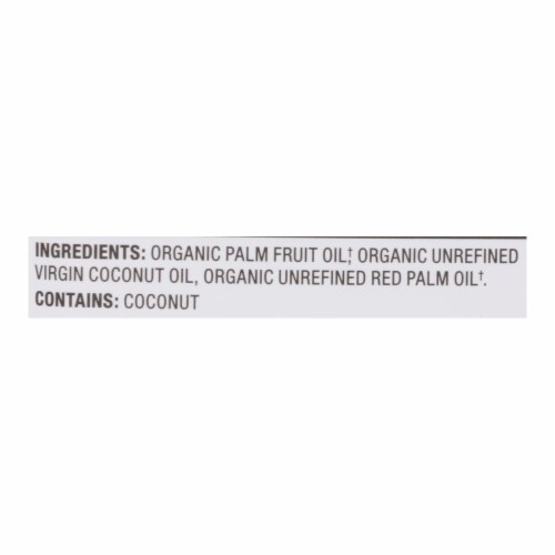 Nutiva Organic Superfood Shortening - Case of 6 - 15 oz. Perspective: back